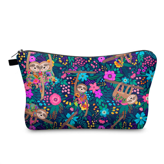 Women Cosmetic Bag Sloth pattern Digital Printing Toiletry bag For Travel organizer Makeup Bag