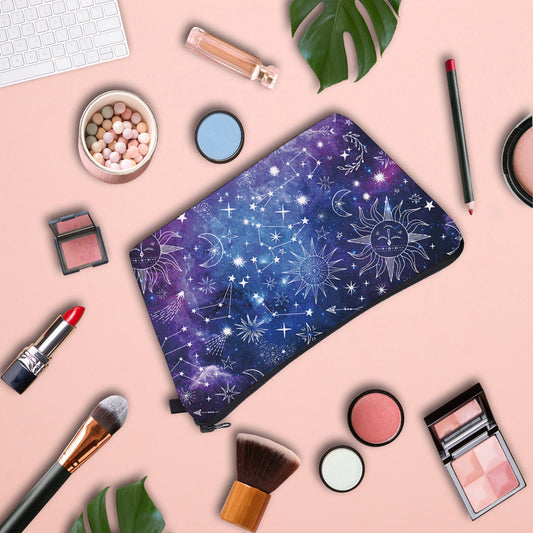 Women constellation Printing Makeup Bags Cosmetics Pouchs For Travel Ladies Pouch Women Cosmetic Bag